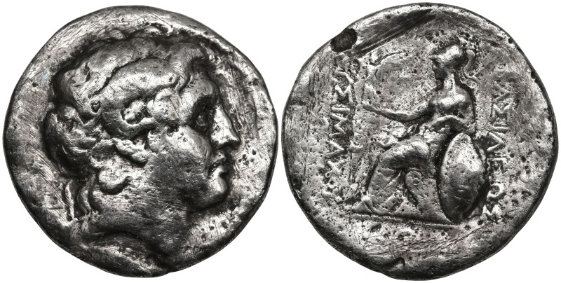 KINDS of THRACE. Lysimachos (305-281 BC).
AR Tetradrachm (32.3mm 15.7g)
Obv: D...