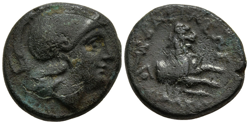 KINGS of THRACE (Macedonian). Lysimachoc. (305-281 BC).
AE Bronze (13.9mm 2.31g...