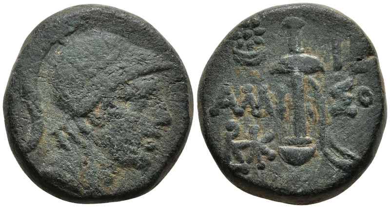 PONTOS. Amisos. (Circa 111-105 or 95-90 BC). Struck under Mithradates VI Eupator...