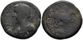 CILICIA Anazarbus,Elagabalus (218-222 AD).
AE Bronze (28.7mm 16.6g)
Obv: ΑΥΤ Κ Μ ΑΥΡ ΑΝΤΩΝΕΙΝΟϹ ϹΕΒ, laureate, draped and cuirassed bust right
Rev:...