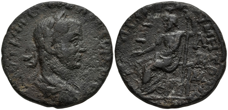 CILICIA. Anazarbus. Volusian (251-253 AD)
AE Bronze (26.2mm 12.17g)
Obv: Laure...