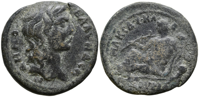 LYDIA. Blaundos . Pseudo-autonomous issue. (circa 240-260 AD)
AE Bronze (26.3mm...