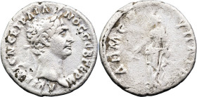 CAPPADOCIA. Caesarea. Trajan (98-117 AD)
AR Drachm (18mm 3.08g)
Obv: ΑΥΤ ΚΑΙϹ ΝΕΡ ΤΡΑΙΑΝΟϹ ϹΕΒ ΓΕΡΜ. Laureate head of Trajan, right
Rev: ΔΗΜ ΕΞ ΥΠΑ...