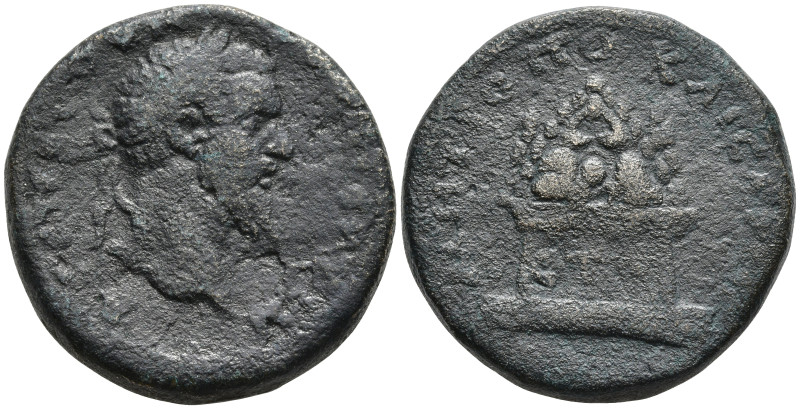 CAPPADOCIA. Caesarea. Septimius Severus (193-211 AD)
AE Bronze (27.5mm 16.73g)...