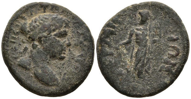 MYSIA. Germe. Trajan (98-117 AD)
AE Bronze (19.8mm 4.33g)
Obv: Laureate head o...