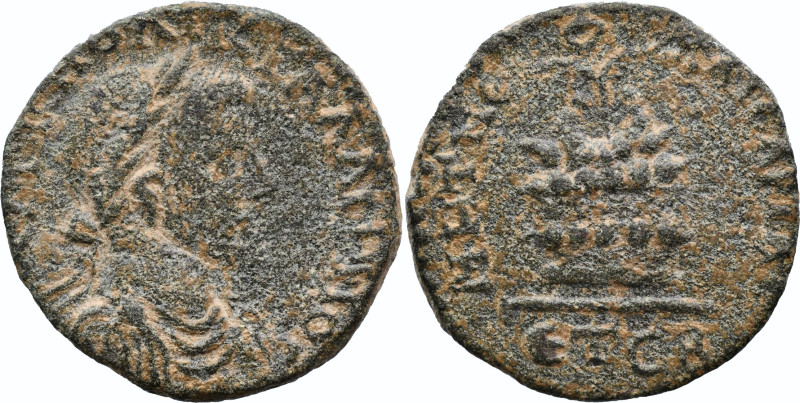 PONTUS. Neocaesarea. Gallienus (253-268 AD)
AE Bronze (22.2mm 9.77g)
Obv: Laur...