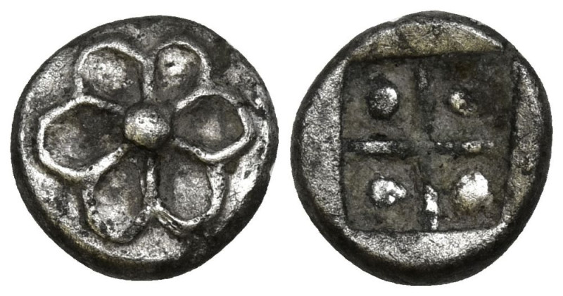 ASIA MINOR. Uncertain. (Late 6th-early 5th century BC)
AR Hemiobol (7mm 0.4g)
...