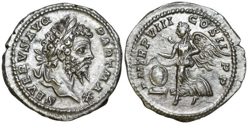 Septimius Severus (193-211 AD). Rome
AR Denarius (19.9mm 3.54g)
Obv: SEVERVS A...