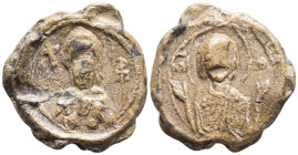 Byzantine Lead Seal
(5.16g 18.2mm diameter)