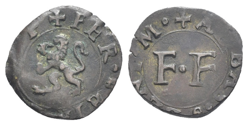 Montanaro - Ferdinando Ferrero Abate (1547-1580) - Quarto - gr. 0,96 - MIR 876
...