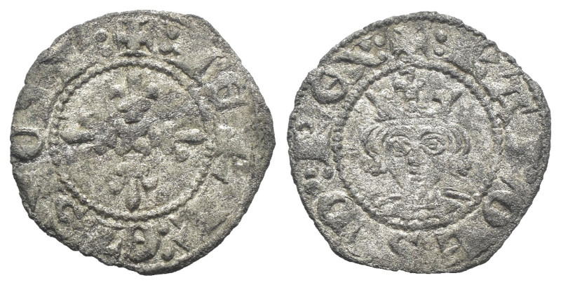 Napoli - Carlo II d'Angiò (1285-1309) - denaro regale (1290-1292) - gr. 0,66 - C...