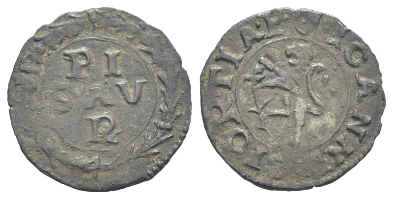 Pesaro - Giovanni Sforza (1489-1500 e 1503-1510) - quattrino - gr. 0,58 - Cavicc...