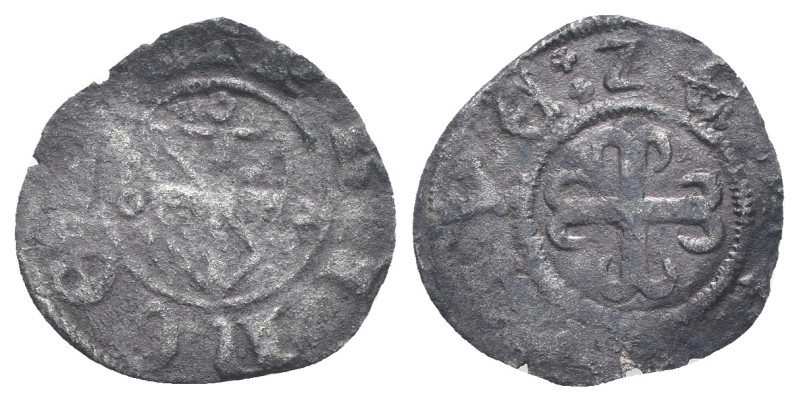 Ramo d' Acaja - Amedeo (1377-1402) - Obolo (IV tipo) - gr. 0,43 - MIR #37a

MB...