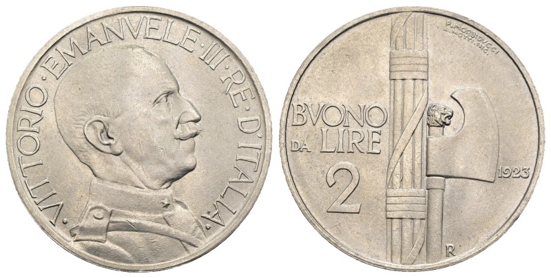 Vittorio Emanuele III (1900-1943) - Buono da 2 Lire 1923 - Gig. 105

qFDC

S...