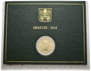 Città del Vaticano - Francesco (Jorge Mario Bergoglio; 2013-oggi) - 2 Euro 2018 50° Anniversario della morte di Padre Pio - in confezione di zecca

...