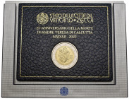 Città del Vaticano - Francesco (Jorge Mario Bergoglio; 2013-oggi) - 2 Euro 2022 25°anniversario della morte di Madre Teresa di Calcutta - in confezion...