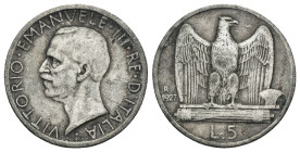 FALSO - Regno d'Italia - Vittorio Emanuele III - 5 lire Aquilotto 1927

SPEDIZIONE SOLO IN ITALIA - SHIPPING ONLY IN ITALY