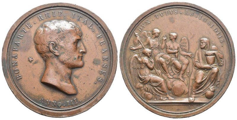 Medaglia - Napoleone Bonaparte - Periodo Napoleonico, dal 1795 al 1815. Medaglia...