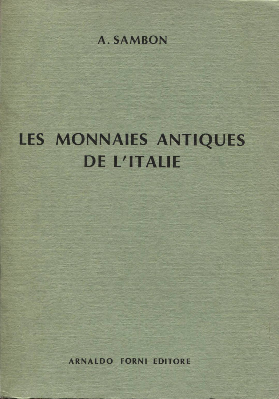 SAMBON A. – Les monnaies antique de l’Italie. Etrurie - Ombrie - Picenum - Samni...