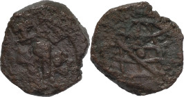 Índia Portuguesa - Portuguese India
D. João III (1521-1557)
Leal Goa
AG: 10.01 8.07g
BC / Fine