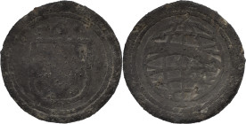 Índia Portuguesa - Portuguese India
D. João III (1521-1557)
Bastardo
AG: 20.01 8.22 g
BC / Fine