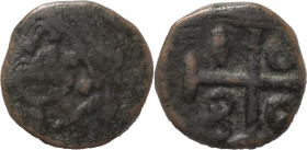 Índia Portuguesa - Portuguese India
D. Pedro Regente (1667-1683)
Bazaruco D-O 1680
AG: 02.05 3.34 g
BC / Fine
