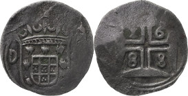 Índia Portuguesa - Portuguese India
D. Pedro II (1683-1706)
Xerafim D-O 1688 Diu
AG: 11.03 10.52 g
BC / Fine