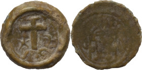 Índia Portuguesa - Portuguese India
D. João V (1706-1750)
2 Bazarucos G-A 1722 Goa
AG: 04.01 4.75 g
BC / Fine