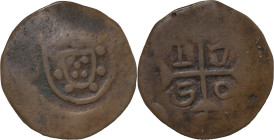 Índia Portuguesa - Portuguese India
D. João V (1706-1750)
Atiá 1750
AG: 43.03 8.93 g
BC / Fine