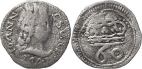 Índia Portuguesa - Portuguese India
D. João V (1706-1750)
Tanga 1741 Goa
AG: 63.02 1.12 g
BC / Fine