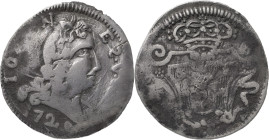 Índia Portuguesa - Portuguese India
D. João V (1706-1750)
Rupia 1728 Goa
AG: 77.01 11.77 g
BC / Fine