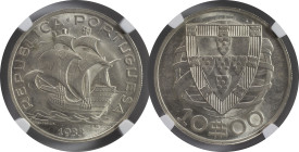 Moedas Certificadas - Certified Coins
Portugal República 10 escudos 1933 Lisboa
NGC MS 64