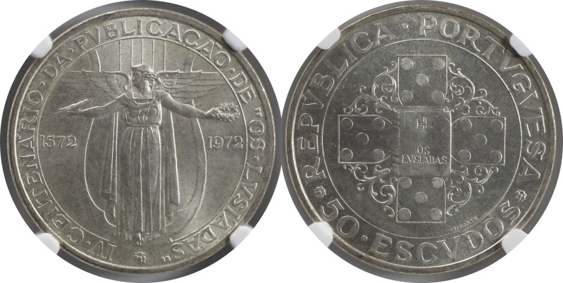 Moedas Certificadas - Certified Coins
Portugal República 50 escudos 1972 Lisboa
...