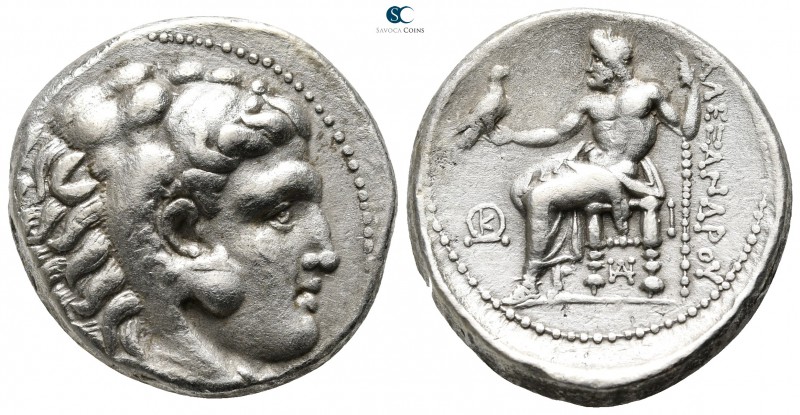 Kings of Macedon. Sardeis. Alexander III "the Great" 336-323 BC. 
Tetradrachm A...