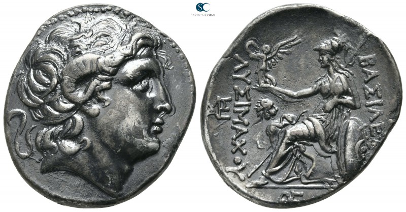 Kings of Thrace. Uncertain mint or Lysimacheia. Macedonian. Lysimachos 305-281 B...