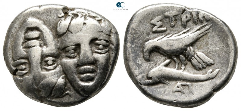 Moesia. Istros circa 313-280 BC. 
Drachm AR

19mm., 5,46g.

Facing male hea...
