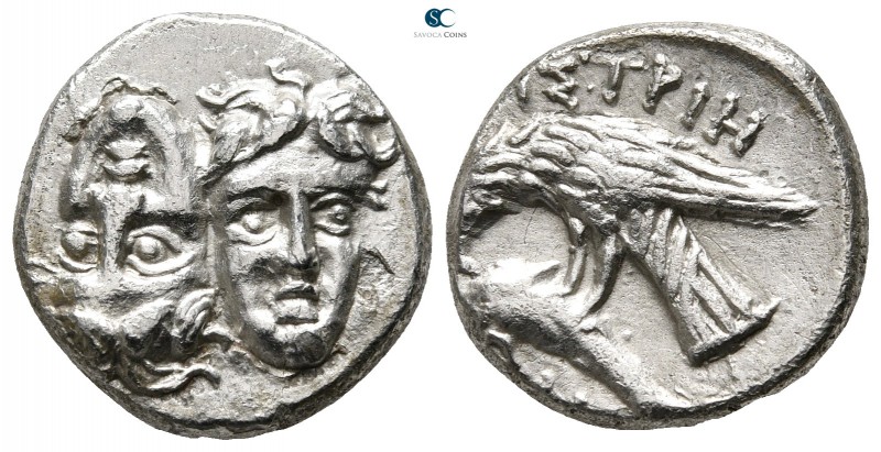 Moesia Inferior. Istros circa 400-300 BC. 
Drachm AR

18mm., 4,51g.

Facing...