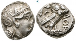 Attica. Athens 355-294 BC. Tetradrachm AR