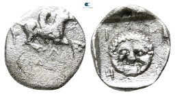 Corinthia. Corinth 450-400 BC. Trihemiobol AR