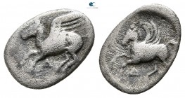 Corinthia. Corinth 375-300 BC. Obol AR
