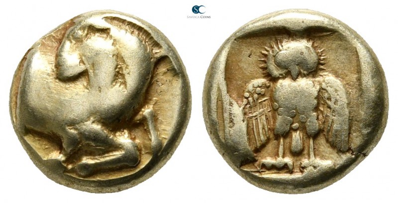 Lesbos. Mytilene circa 454-428 BC. 
Hekte - 1/6 Stater EL

10mm., 2,48g.

F...