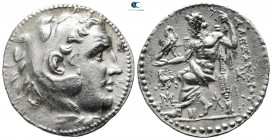 Ionia. Miletos  circa 210-190 BC. In the name and types of Alexander III of Macedon. Tetradrachm AR