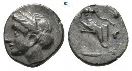 Cilicia. Mallos circa 385-375 BC. Obol AR