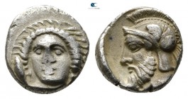 Cilicia. Tarsos. Time of Pharnabazos and Datames circa 384-361 BC. Obol AR