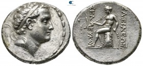 Seleukid Kingdom. Antioch on the Orontes. Seleukos IV Philopator 187-175 BC. Tetradrachm AR