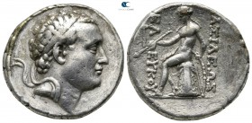 Seleukid Kingdom. Antioch on the Orontes (?). Seleukos IV Philopator 187-175 BC. Tetradrachm AR