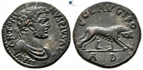 Troas. Alexandreia. Caracalla AD 198-217. Struck AD 210-215. As Æ
