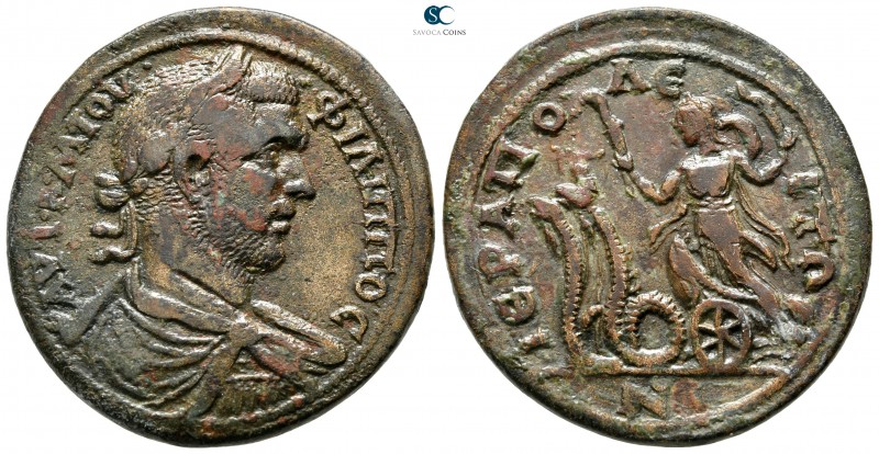 Phrygia. Hierapolis . Philip I Arab AD 244-249. 
Bronze Æ

36mm., 21,31g.

...