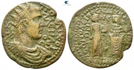 Phrygia. Hierapolis . Valerian I AD 253-260. Bronze Æ