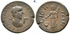 Pamphylia. Side . Valerian I AD 253-260. Triassarion Æ
